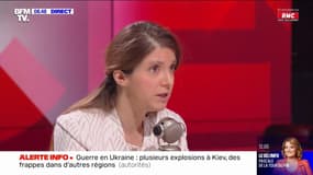 Aurore Bergé se dit "choquée" par la défense d'Adrien Quatennens