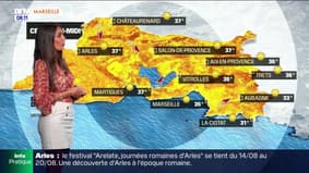 Weather Bouches-du-Rhône: bright sunshine and high temperatures