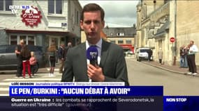 Pour Marine Le Pen, il ne peut pas y avoir de débat sur le burkini, une "exigence portée par le fondamentalisme islamiste"