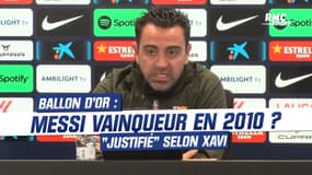 Ballon d'Or : Messi vainqueur en 2010 ? "Justifié" selon Xavi