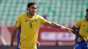 Pierre-Emerick Aubameyang lors du match Mozambique-Gabon (3-2, CAN), le 28 décembre 2025