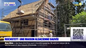 Bas-Rhin: opération de sauvegarde du patrimoine alsacien à Reichstett