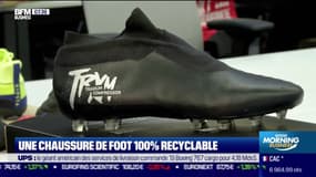 Une chaussure de foot 100% recyclable
