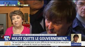 "Nicolas Hulot a absolument raison" déclare Corinne Lepage