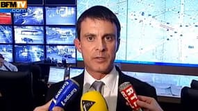 Le ministre de l'Intérieur, Manuel Valls, répondant aux critiques sur l'usage des gaz lacrymogènes lors de la "Manif pour tous", le 24 mars 2013