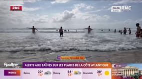 Attention, si vous vous baignez dans l'océan vers le sud-ouest: l'alerte maximale est déclenchée pour le risque de baïnes