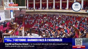 Michel Barnier à propos du 7-Octobre: "La douleur ne passe pas, nous pensons à toutes les victimes"