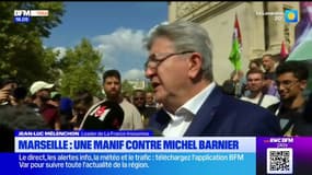 Marseille : une manifestation contre la nomination de Michel Barnier 