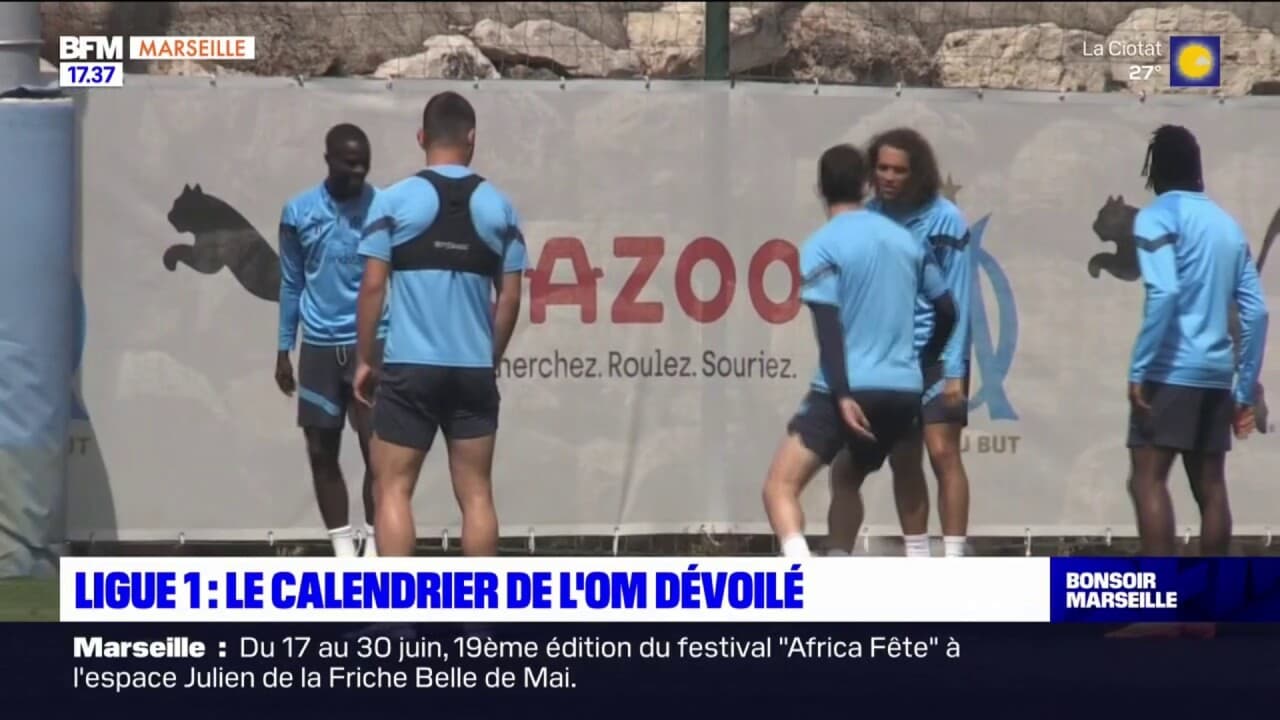 Ligue 1 le calendrier de l om pour la saison 2023 2024 d voil 