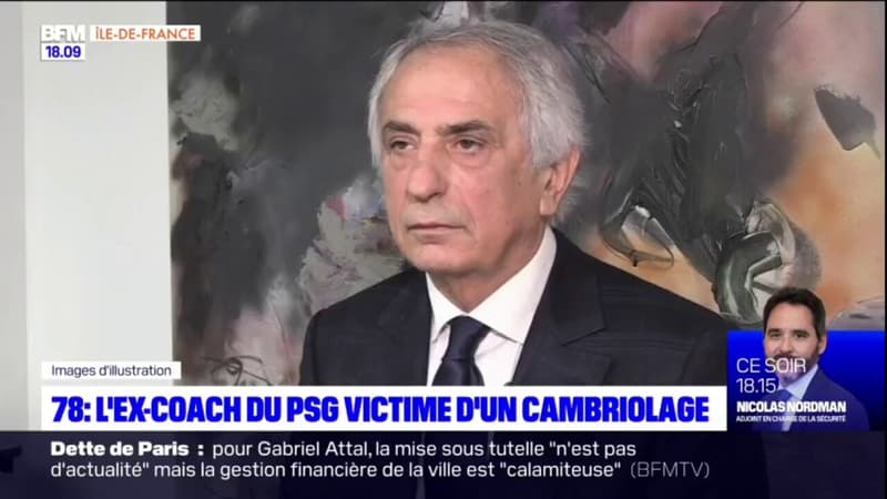 Louveciennes: l'ancien coach du PSG, Vahid Halilhodzic, a été victime d'un cambriolage ce dimanche