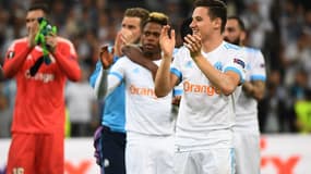 La joie de Thauvin et de ses partenaires de l'OM