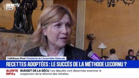 La partie "recettes" du budget de la Sécurité sociale adoptée: "Moi, j'y crois dans cette culture du compromis", déclare Yaël Braun-Pivet, présidente de l'Assemblée nationale