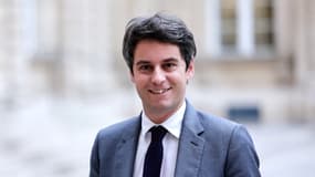 Le chef des députés Ensemble pour la République, Gabriel Attal, le 8 novembre 2024 à Paris 
