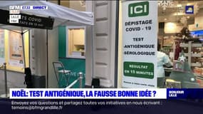 Covid-19: faut-il faire un test antigénique avant les fêtes? Une fausse bonne idée pour ce médecin lillois