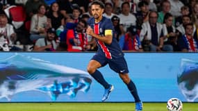 Marquihnos avec le PSG le 23 août 2024