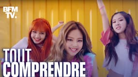 Lisa, Jennie et Rosé, trois des quatre chanteuses du groupe Blackpink