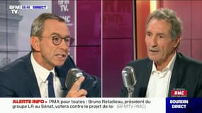 Bruno Retailleau président du groupe LR du Sénat était l'invité de Jean-Jacques Bourdin - 25/09