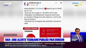 Var: une alerte tsunami publiée par erreur