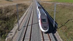 Un TGV de la SNCF.