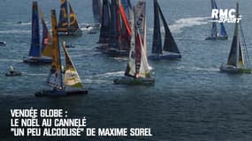 Vendée Globe : Le Noël au cannelé "un peu alcoolisé" de Maxime Sorel