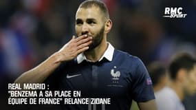 Real Madrid : "Benzema a sa place en équipe de France" relance Zidane