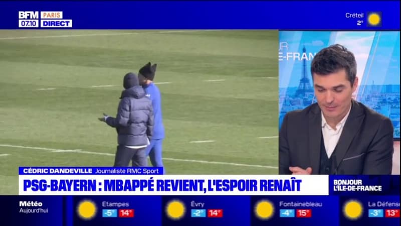 Ligue des champions: l'espoir renaît au PSG avec le retour de Mbappé face au Bayern
