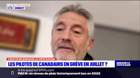 Côte d'Azur: les pilotes de Canadairs en grève en juillet?