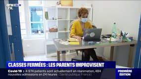 Classes fermées: comment les parents improvisent