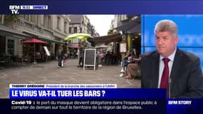 Masques dans les restaurants: "On ne peut pas faire porter toute la responsabilité sur les professionnels", estime Thierry Grégoire (UMIH)