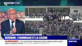 Éric Ciotti: "Il n'y a pas de différence entre le quinquennat de François Hollande et celui d'Emmanuel Macron, c'est la même réponse pénale"