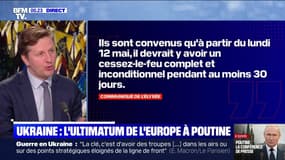 Ukraine : l'ultimatum de l'Europe à Poutine - 10/05