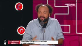 Fabrice Éboué se paie les vegans.. et c'est hilarant ! – 26/10