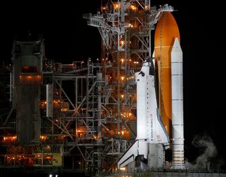Sur le pas de tir de Cap Canaveral, la navette Atlantis, dernière à être partie dans l'espace Sur le pas de tir de Cap Canaveral, la navette Atlantis, dernière à être partie dans l'espace