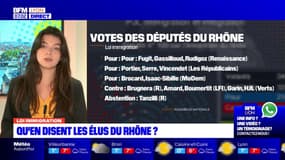 Le détail des votes des parlementaires du Rhône sur la loi immigration