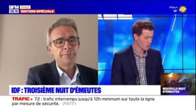 Mort de Nahel: Stéphane Troussel fait part de son "inquiétude" et de sa "préoccupation" après une nouvelle nuit d'émeutes en Seine-Saint-Denis