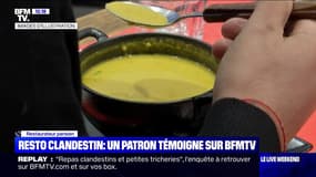 Resto clandestin : un patron témoigne sur BFMTV - 11/04