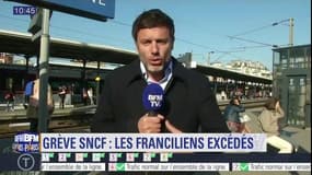 Grève SNCF: les usagers de la Ligne L excédés