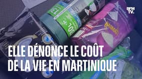 20€ pour 4 articles ? Cette Martiniquaise dénonce le coût de la vie sur l’île