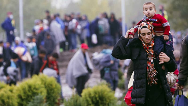 Route des Migrants - Village de Zakany - Hongrie - 16 octobre 2015