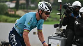 Mark Cavendish lors de la 2e étape du Tour de France, le 30 juin 2024.