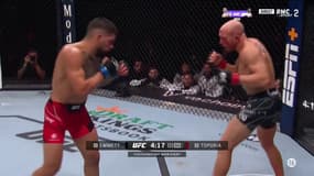 Le main event entre Topuria et Emmett lors de l'UFC Fight Night, 24 juin 2023
