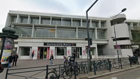 Entrée de l'université Paris 8 à Saint-Denis en 2025