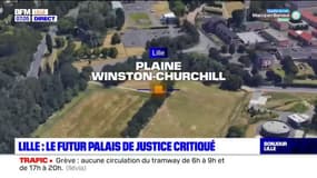 Lille: le futur palais de justice critiqué