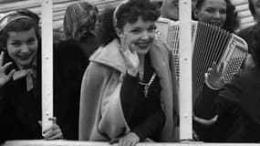 Nicole Besnard le 23 avril 1950 à Paris