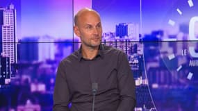 Le chanteur Arnaud Kientz sur BFMTV, le 15 septembre 2022.
