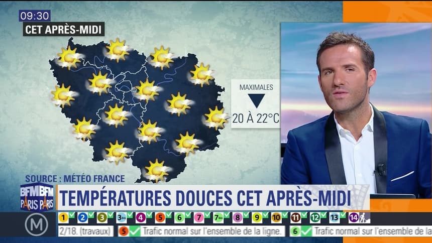 Meteo Paris Ile De France Du 18 Octobre Temperatures Douces Cet Apres Midi