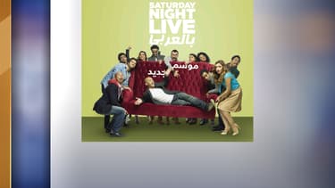 L'équipe d'humoristes et animateurs de la version arabe du "Saturday Night Live"