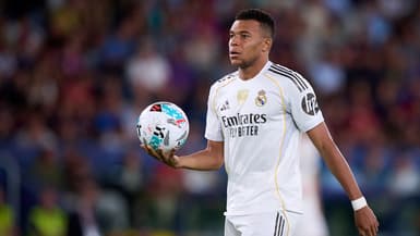 Kylian Mbappé avec le Real Madrid, le 23 septembre 2025