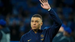 Kylian Mbappé avant PSG-Real Sociedad, le 14 février 2024