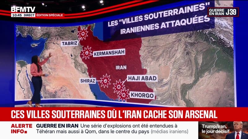 LES ÉCLAIREURS - ces villes souterraines où l'Iran cache son arsenal